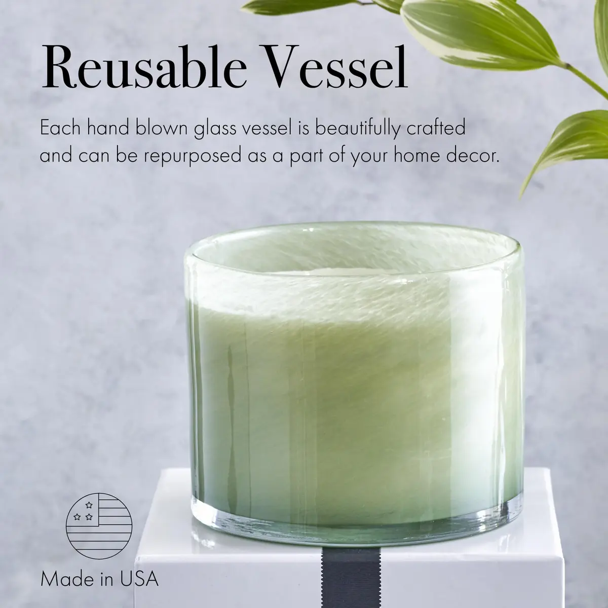 LAFCO NEW YORK 3-Wick Candle, Fresh Cut Gardenia - 30 oz | Long-Lasting Floral Scent, Reusable Glass Vessel - view 5