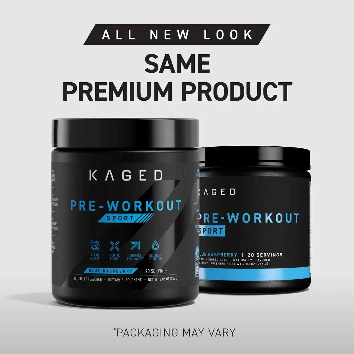 Kaged Original Pre Workout Powder | Berry Blast | 20 Servings | Supports Focus & Muscle Pumps - view 9