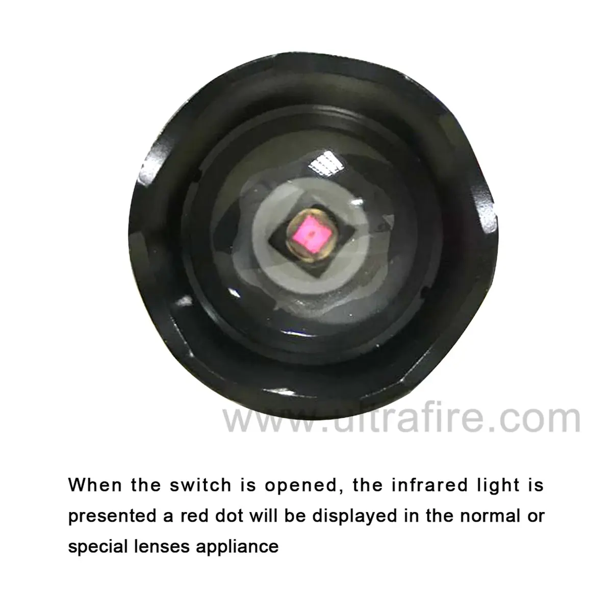 ULTRAFIRE IR Illuminator Flashlight, 850nm Focus Adjustable IR Led for Night Vision, Coyote Fox Predator Hunting - view 6