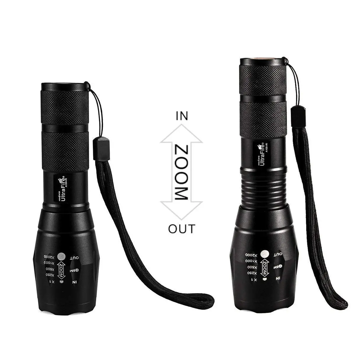 ULTRAFIRE IR Illuminator Flashlight, 850nm Focus Adjustable IR Led for Night Vision, Coyote Fox Predator Hunting - view 4