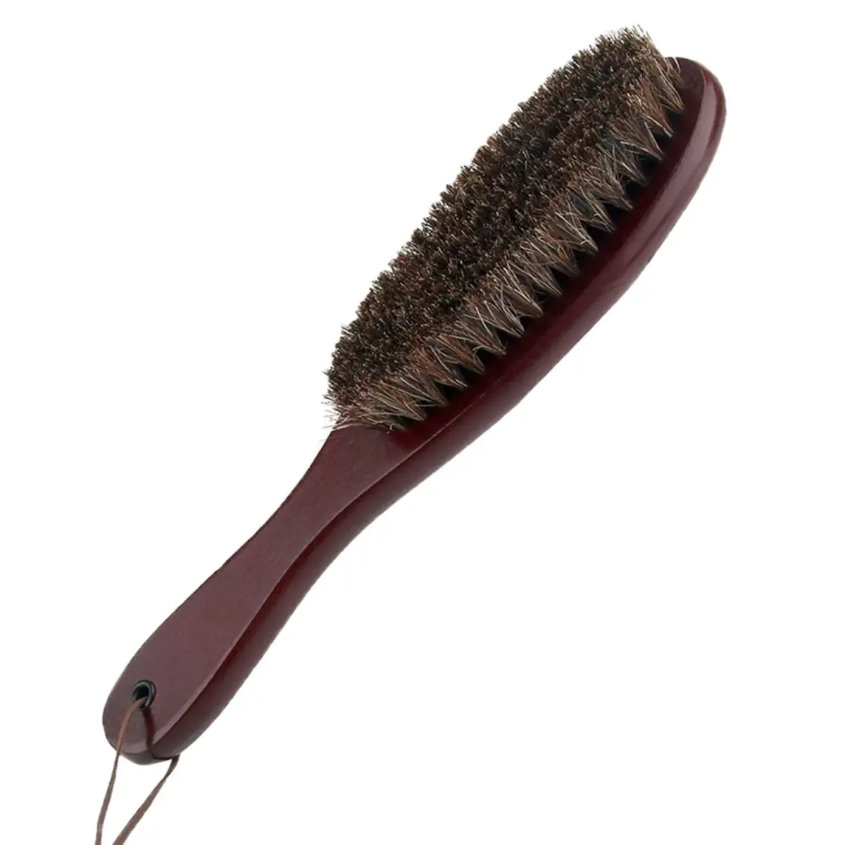 Cokaka Garment Brush with Soft Horsehair & Walnut Wood Handle | Removes Lint, Dust, Pet Hair from Coats, Suits, Furniture - main product image