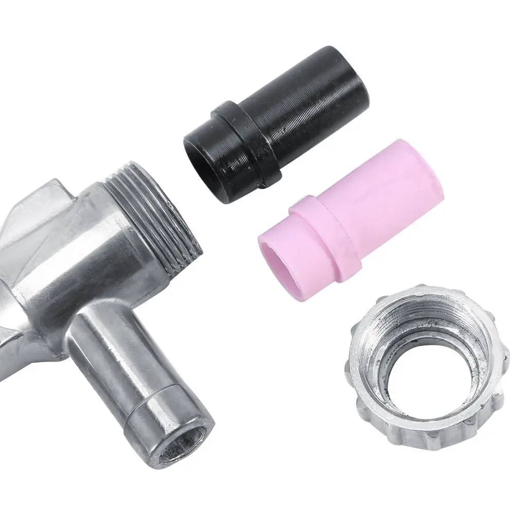 Wogoboo Sand Blaster Kit with 6mm Steel Nozzle & 4 Ceramic Nozzles | 135x150mm Siphon Feed Gun for Rust Removal & Surface Polishing - view 4
