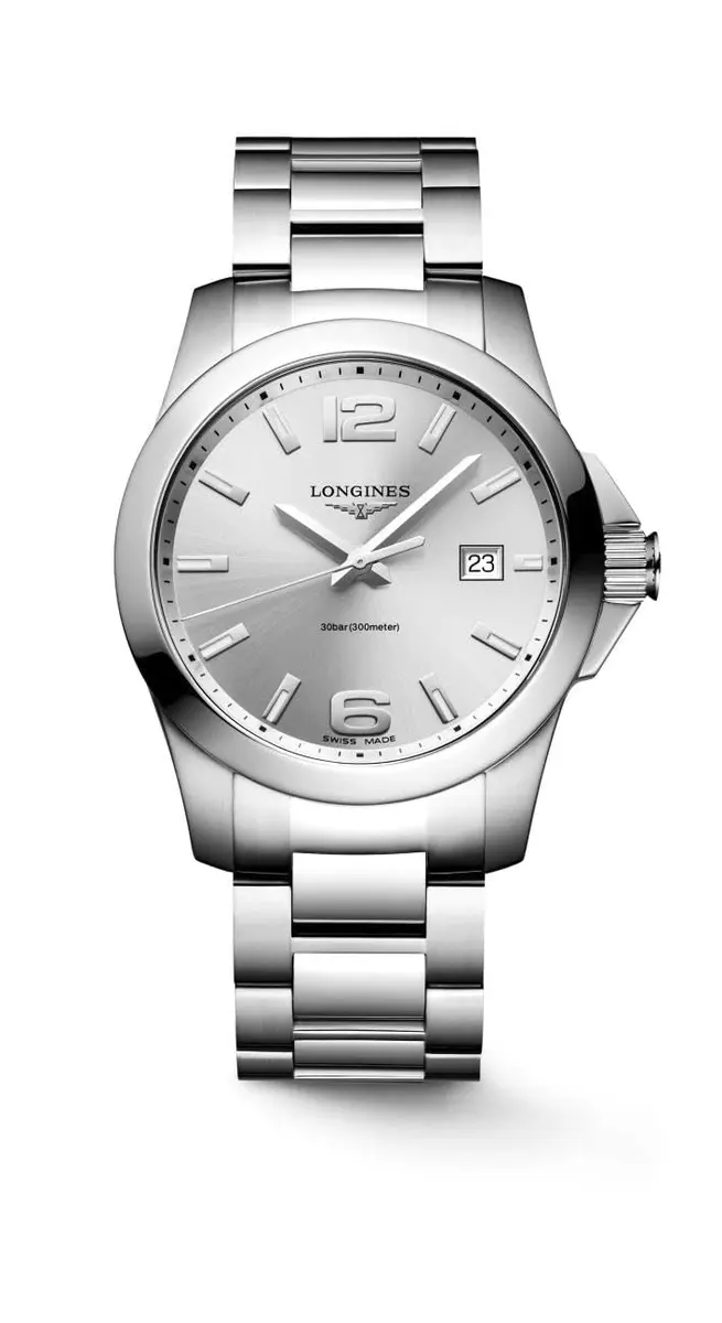 Longines Conquest 41MM Quartz Watch | Sporty Elegance with Sapphire Crystal (70-120 chars) - main product image