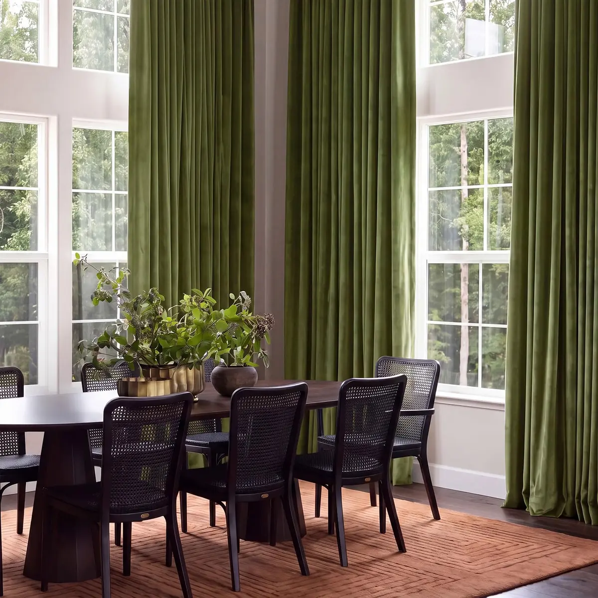 HPD Half Price Drapes Signature Velvet Thermal Blackout Curtains 50W x 96L | Insulated & Privacy (70-120 chars) - view 2