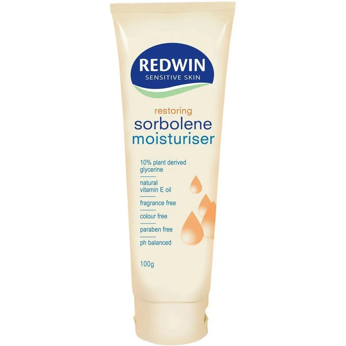 Redwin Sorbolene Cream with Vitamin E 100g | Deep Hydration for Sensitive Skin - main product image