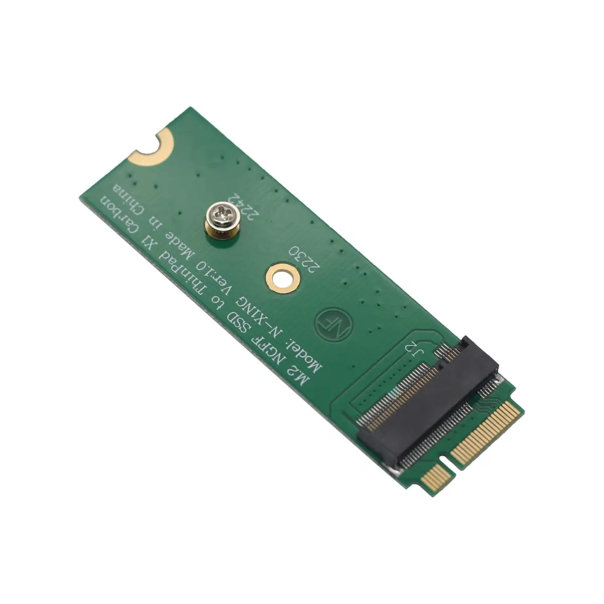 Mustpoint M.2 NGFF SATA SSD to 2013 X1 Carbon Ultrabook Adapter Converter Card, 2230/2242 Sizes | For Lenovo X1 Carbon Ultrabook - view 4