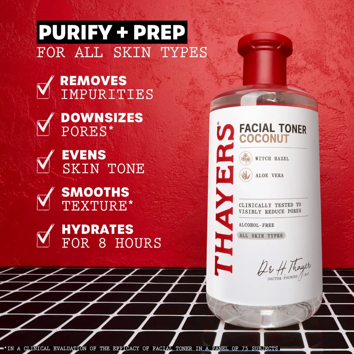 THAYERS Alcohol-Free Coconut Water Witch Hazel Facial Toner with Aloe Vera - 355ml - view 3