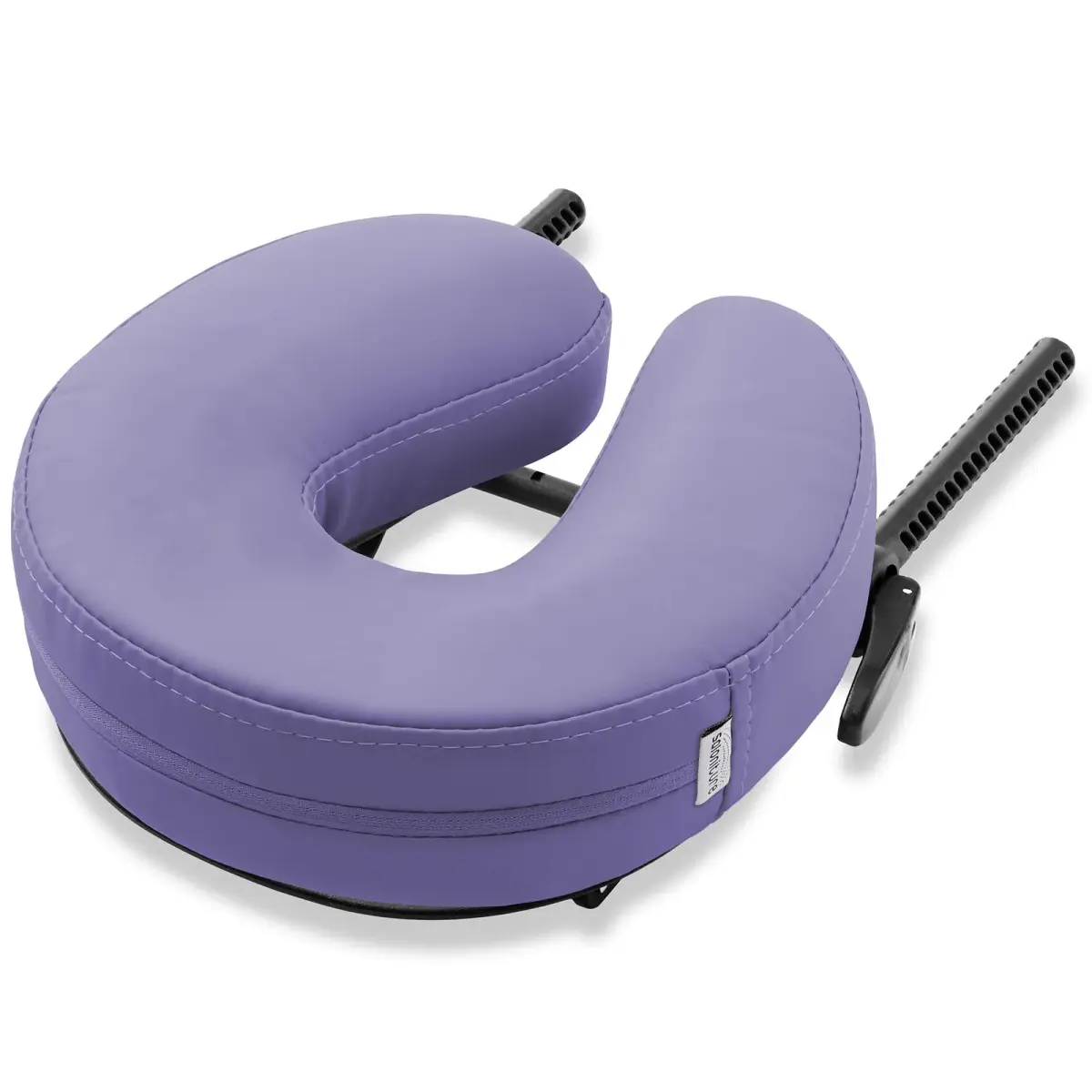 Saloniture Adjustable Massage Table Face Cradle and Pillow 3" Foam - Lavender | Fits Most Standard Portable Massage Tables - view 2