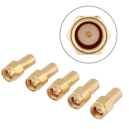 Hilitand SMA Male Coaxial Terminator 50 Ohm 2W Gold Plated | 5pcs Pack - view 7