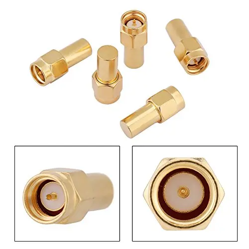 Hilitand SMA Male Coaxial Terminator 50 Ohm 2W Gold Plated | 5pcs Pack - view 8