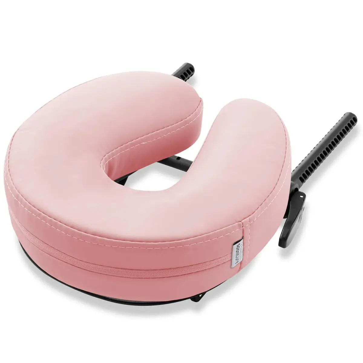 Saloniture Adjustable Massage Table Face Cradle and Pillow 3" Foam - Pink | Universal Fit for Portable Tables - view 2
