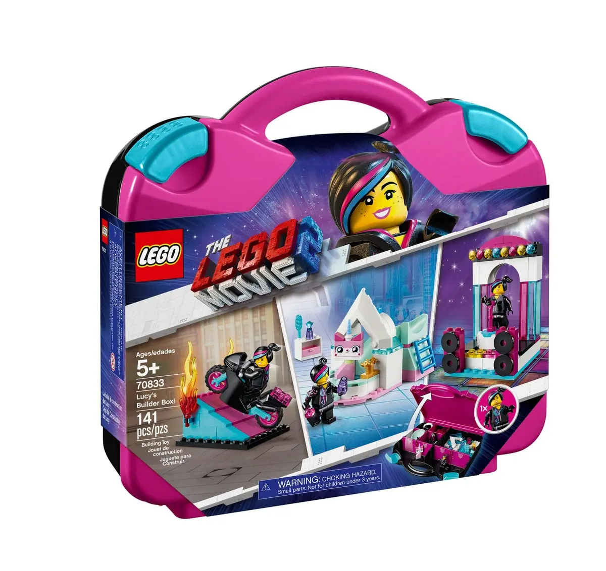 LEGO The Movie 2 70833 Confidential, Multi-Colour | 141-Piece Creative Building Set for Kids 5+ - main product image
