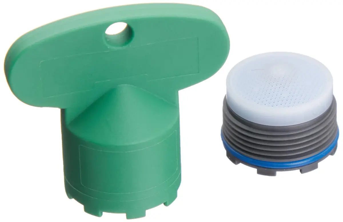 Kohler 1363455 Aerator Kit with Removal Tool, M10 Thread, 1.3 cm (0.5 inch) Diameter | Genuine Part for Faucet Longevity - main product image