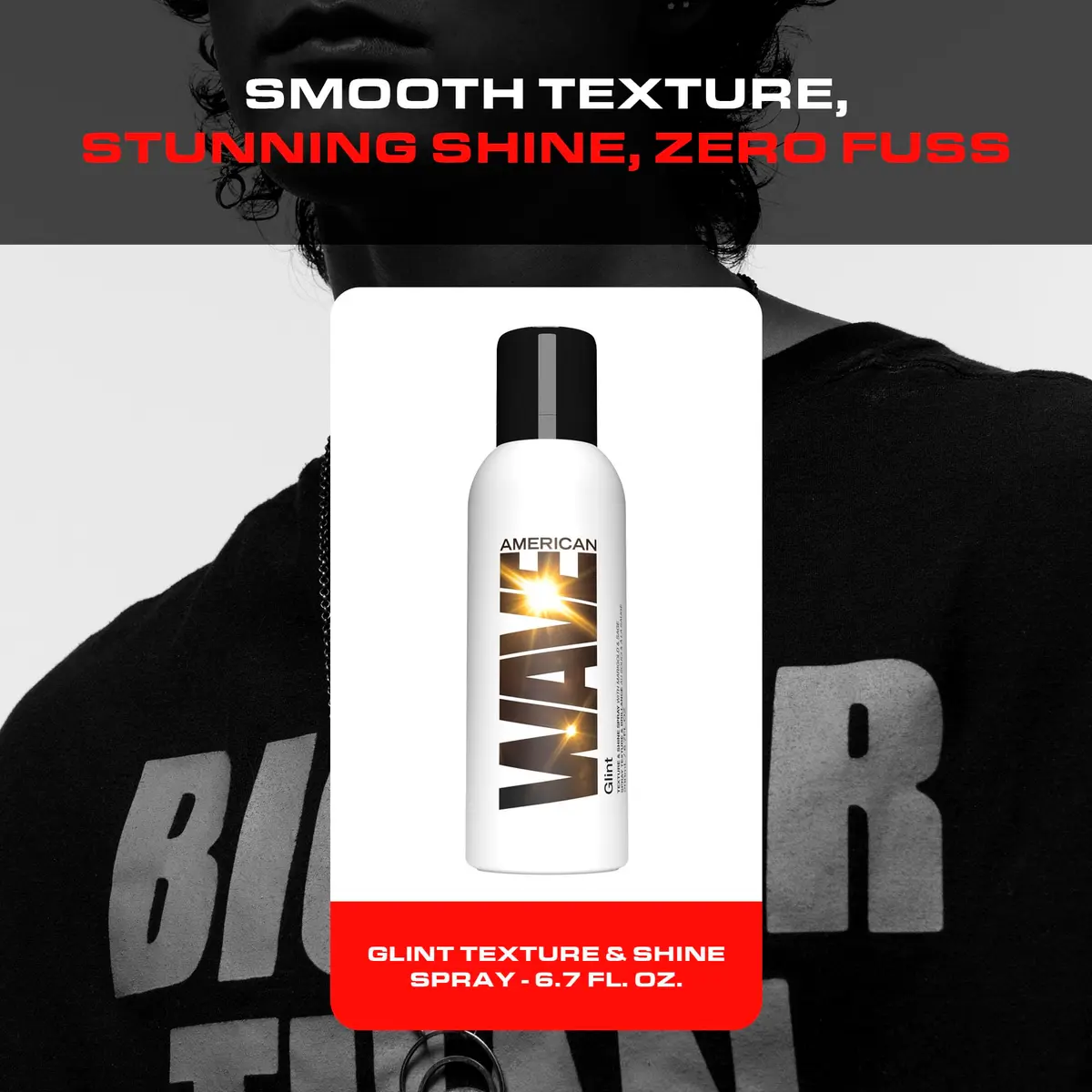 ARROJO Glint Texture & Shine Spray 6.7oz | Frizz Control & Flexible Hold for Curly Hair with Vitamin E & Fruit Extracts - view 7