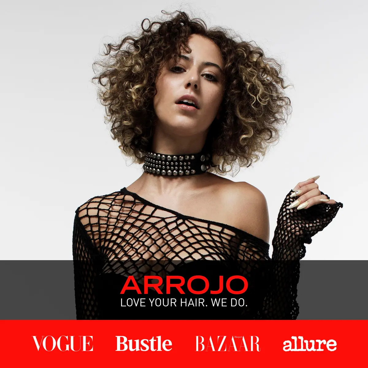 ARROJO Glint Texture & Shine Spray 6.7oz | Frizz Control & Flexible Hold for Curly Hair with Vitamin E & Fruit Extracts - view 9