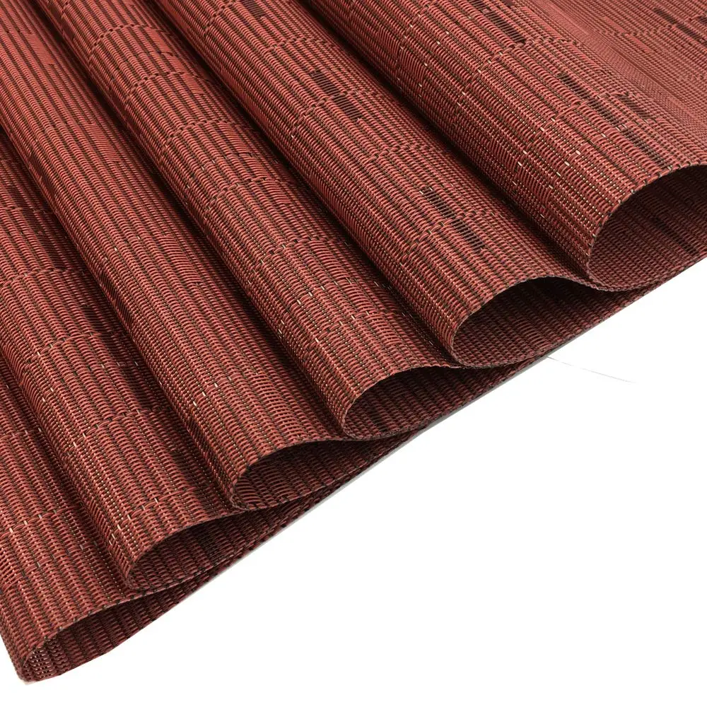 WAZAIGUR Placemats Set of 6 | Heat-Resistant, Easy to Clean, Stylish Vinyl Table Mats for Modern Dining - view 5