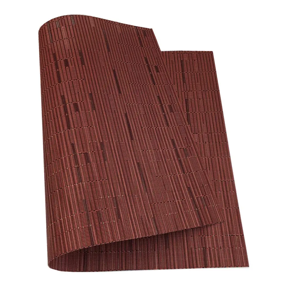WAZAIGUR Placemats Set of 6 | Heat-Resistant, Easy to Clean, Stylish Vinyl Table Mats for Modern Dining - view 4