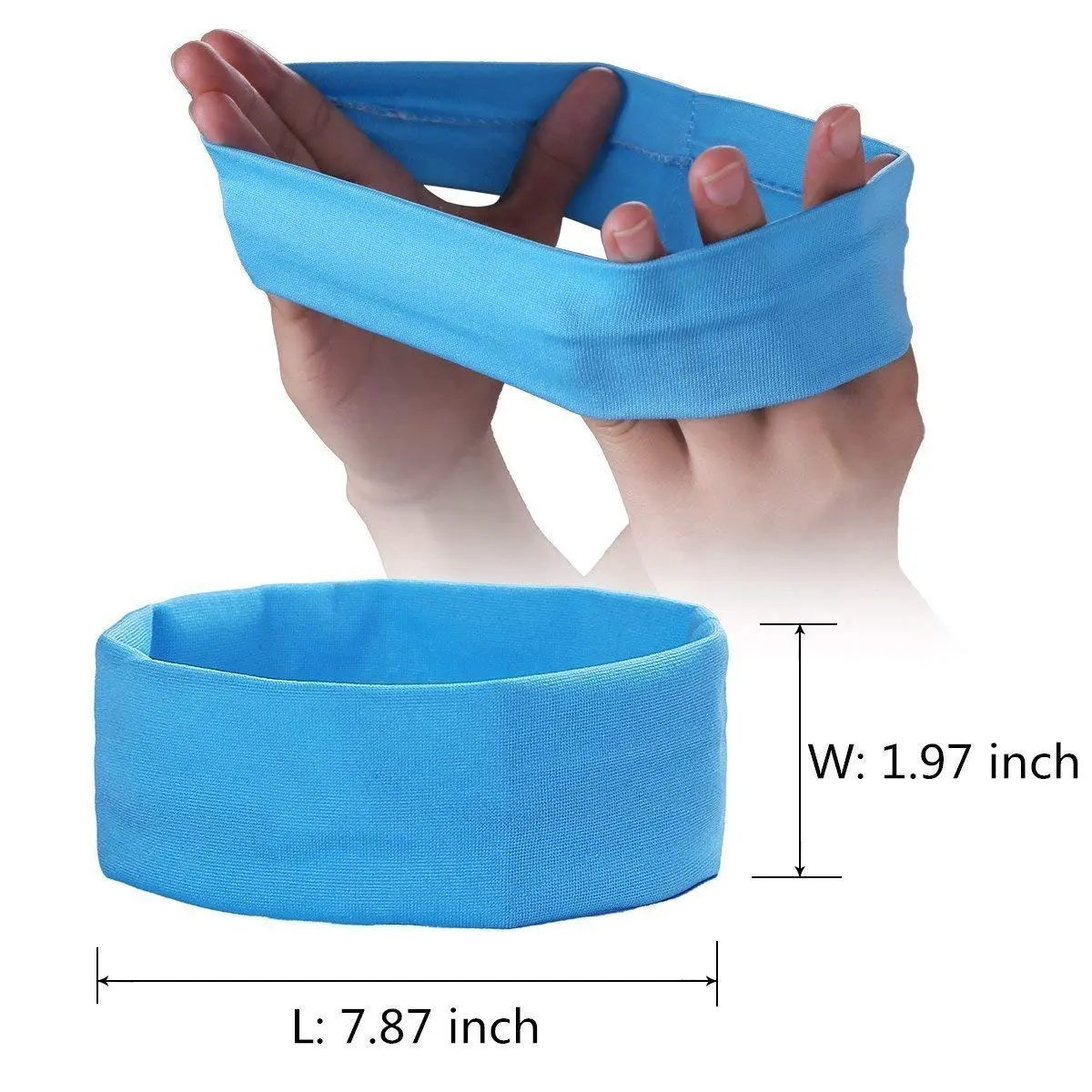 Zapire Stretchy Soft Head Wraps and Hair Accessories 14 Packs | Gentle Hold for Sports & Daily Use - view 5