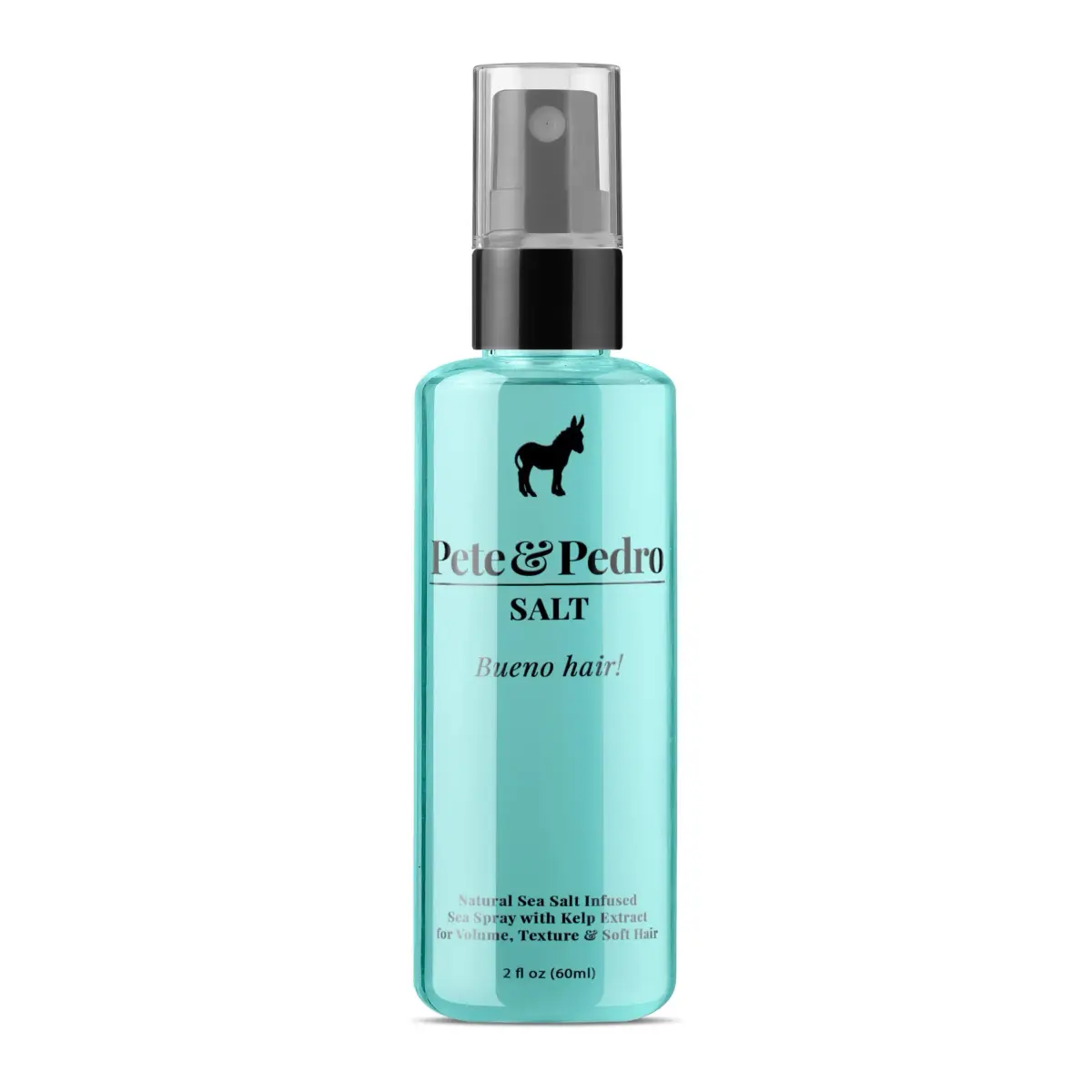 Pete & Pedro Natural Sea Salt Spray 60ml (2 Fl Oz) | Adds Volume & Texture - main product image