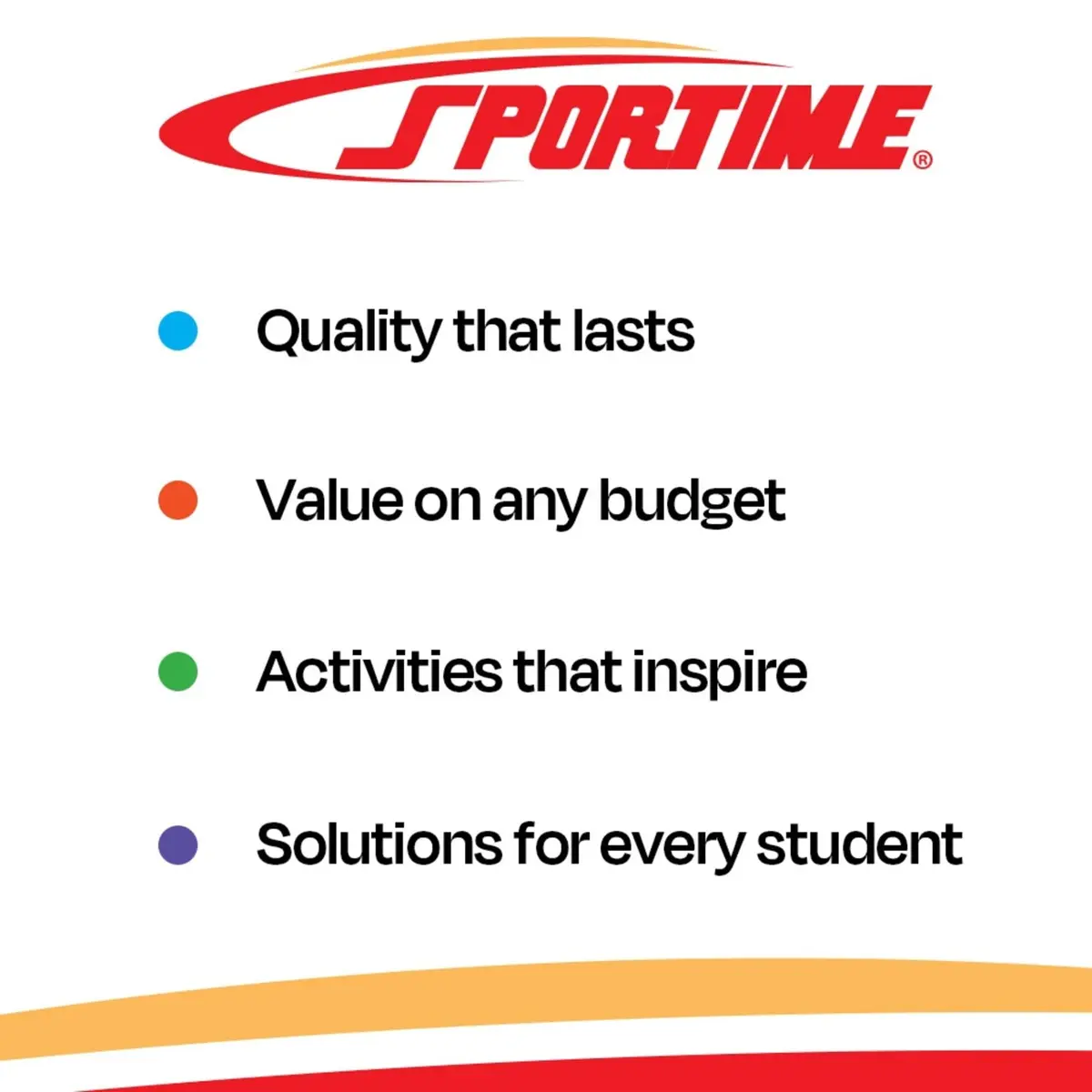 Sportime Parachute for 2 Persons | Set of 6 Assorted Colors, 33 x 50 inches nylon parachutes for teamwork & movement - view 3