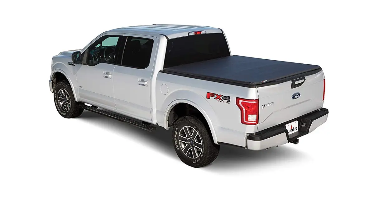 LEER Latitude | Fits 2015-2026 Ford F-150 with 5.6 FT Bed | Easy Install, Soft Tri-Fold Truck Bed Tonneau Cover - view 2