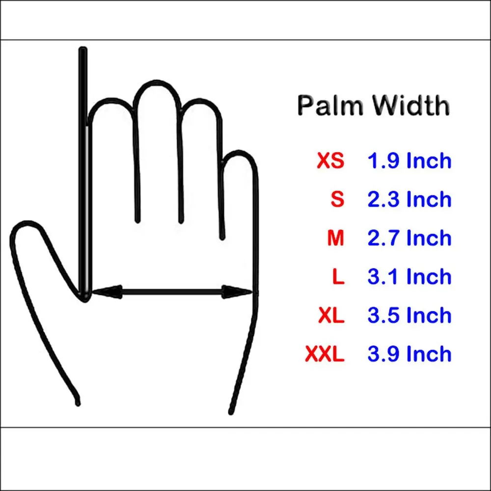 1Storm Youth Motocross Gloves Black M (Palm Width: 2.7 inch) | Skeleton Cycling Kids Gloves - view 5