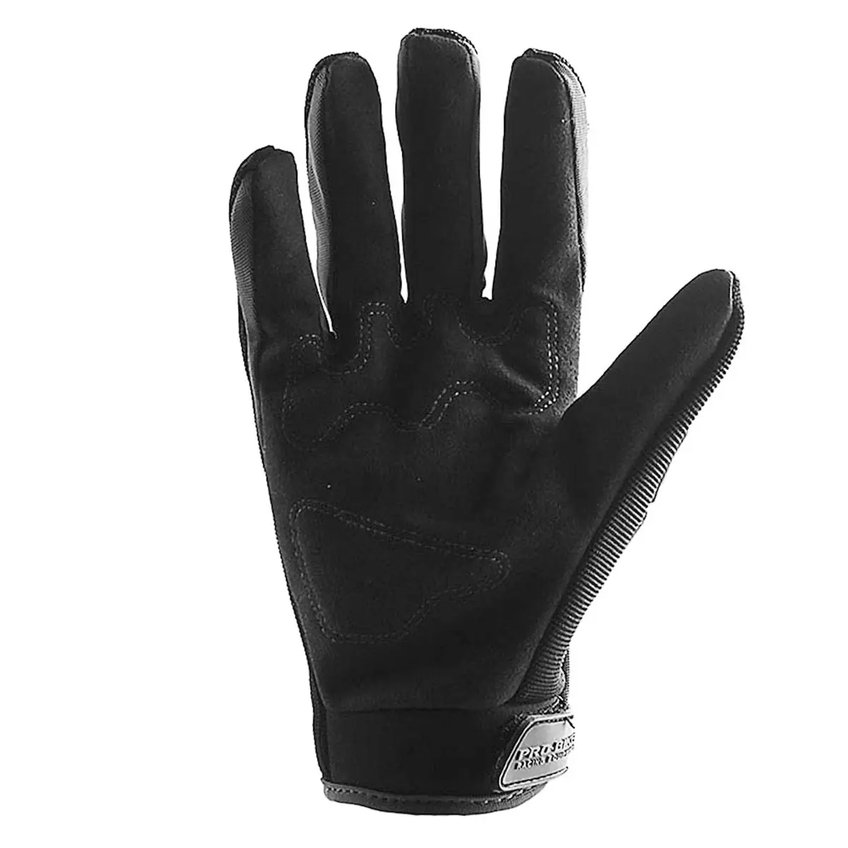 1Storm Youth Motocross Gloves Black M (Palm Width: 2.7 inch) | Skeleton Cycling Kids Gloves - view 2