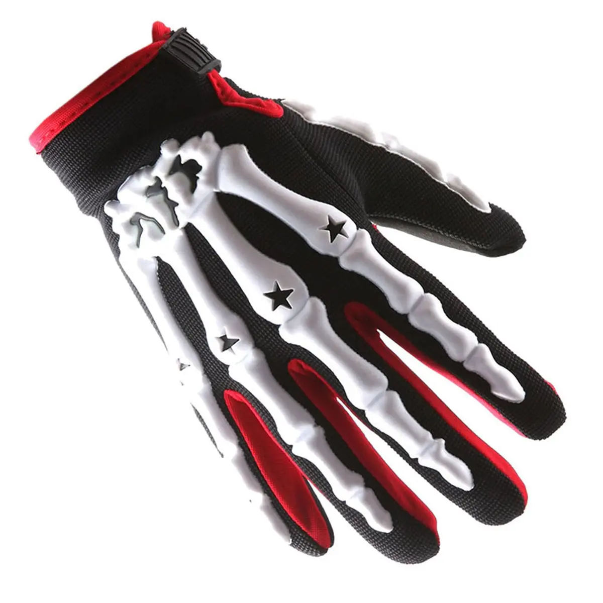 1Storm Youth Motocross Gloves White | Tough Knuckle & Mesh Flexibility (110-120 chars) - main product image
