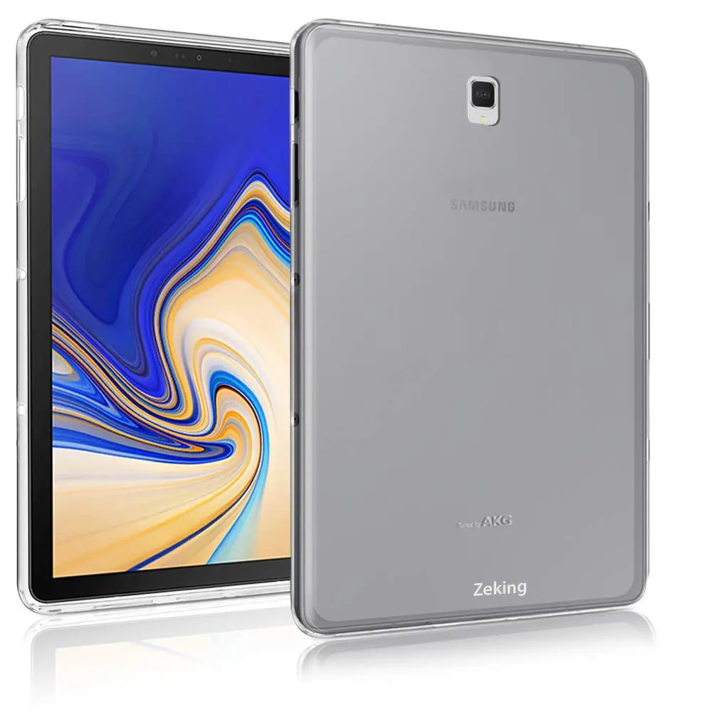 Zeking Galaxy Tab S4 (10.5 inch) TPU Case | Ultra Slim Anti-Scratch Cover for Galaxy Tab S4 - main product image