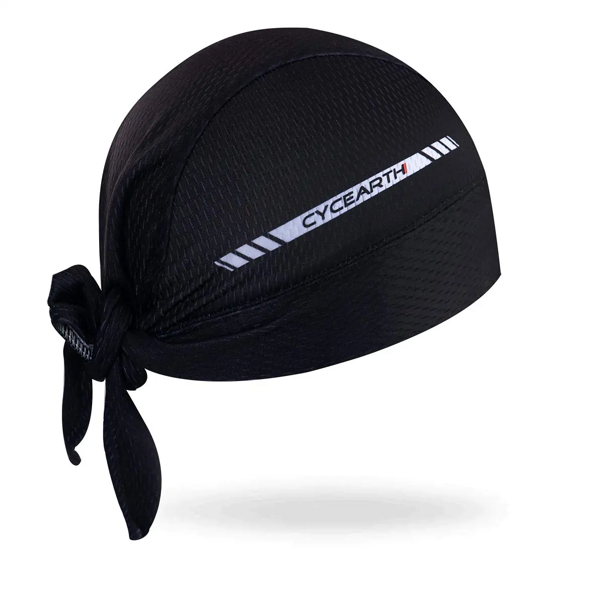 CYCEARTH Cycling Headscarf Dew Rag Black | Moisture Wicking Polyester for Sports & Outdoor Activities - view 2