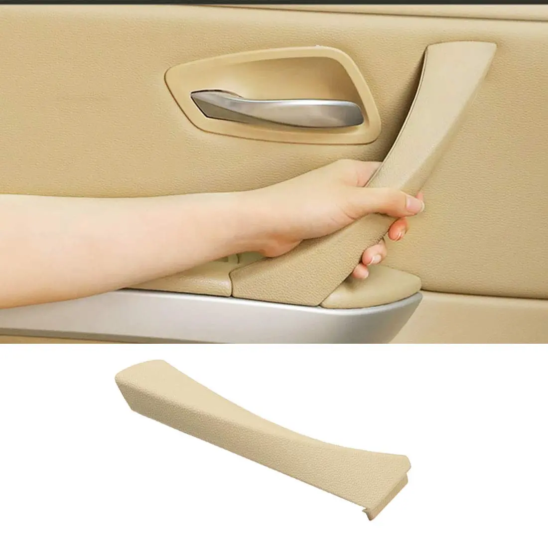 Jaronx Left Side Door Handle Outer Cover for BMW 3 Series E90/E91 | Beige, OEM Fit, Durable - main product image