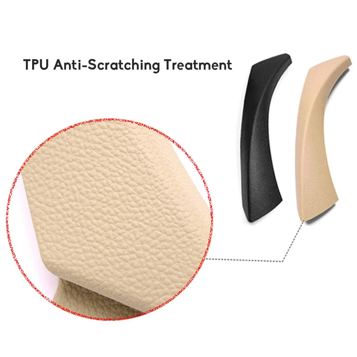 Jaronx Left Side Door Handle Outer Cover for BMW 3 Series E90/E91 | Beige, OEM Fit, Durable - view 5