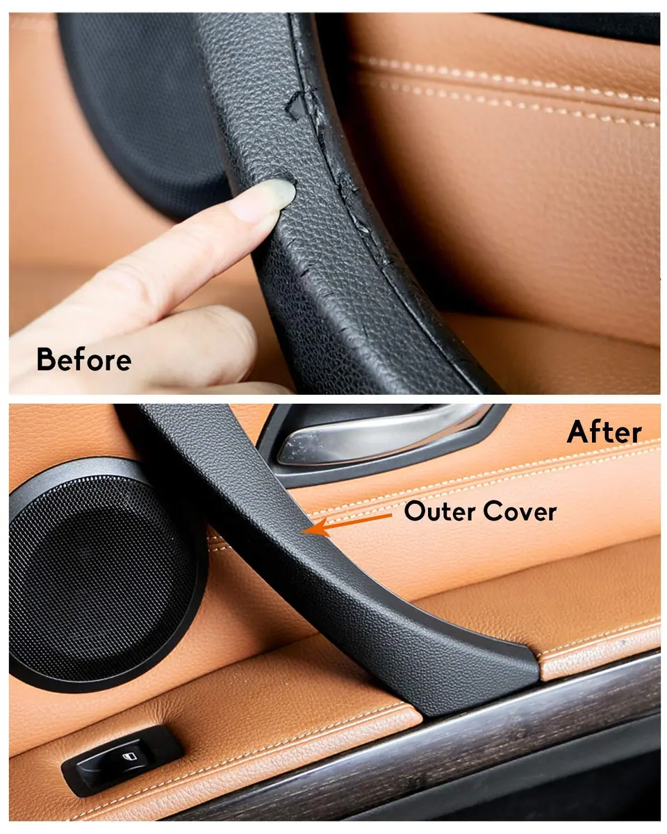 Jaronx Left Side Door Handle Outer Cover for BMW 3 Series E90/E91 | Beige, OEM Fit, Durable - view 4