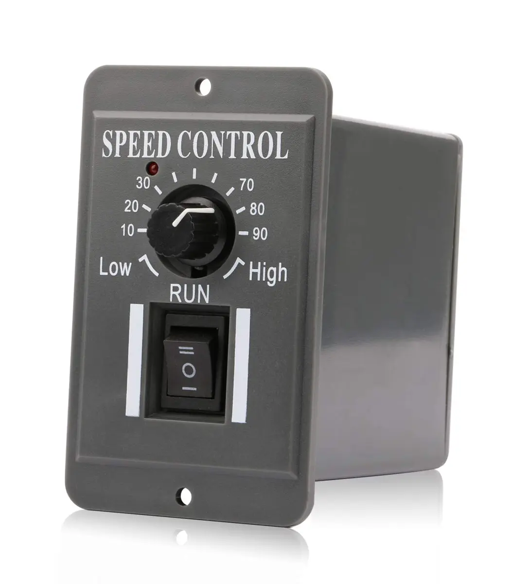Yeeco DC Motor Controller 10-60V | PWM Stepless Brushed Motor Control, 6A Max, 300W, USA Import - view 2