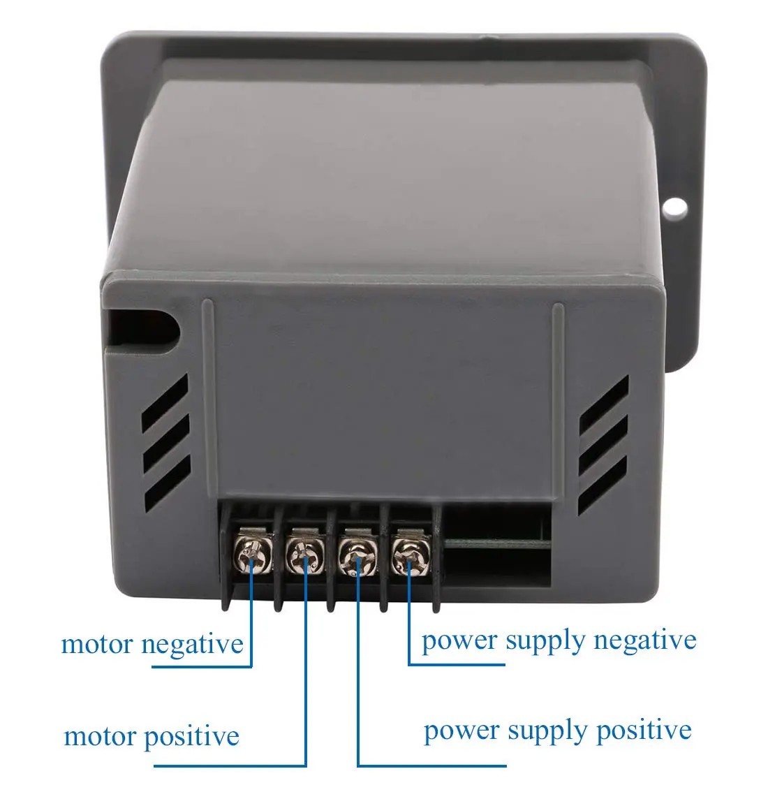 Yeeco DC Motor Controller 10-60V | PWM Stepless Brushed Motor Control, 6A Max, 300W, USA Import - view 4