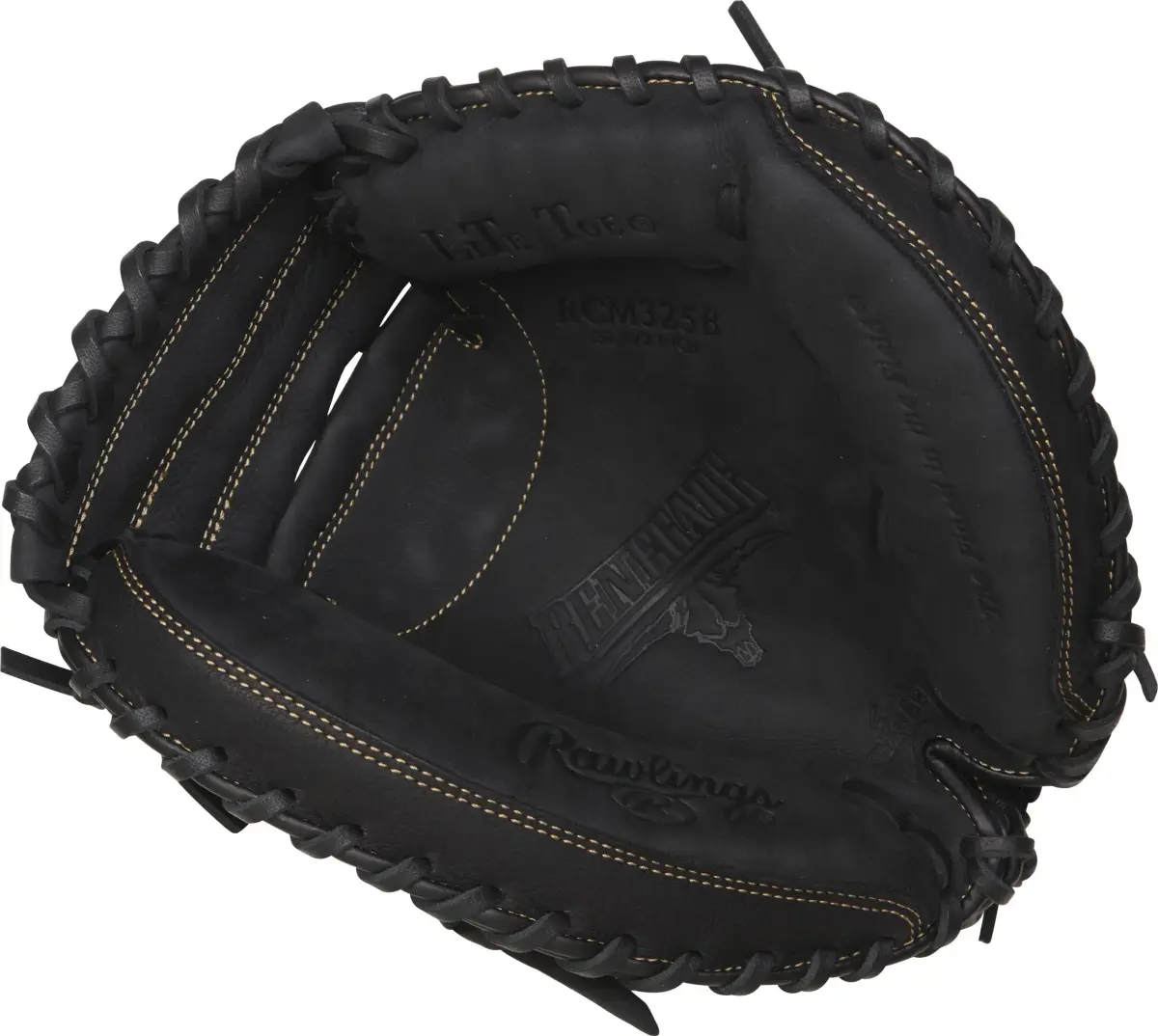 Rawlings Renegade Baseball Catcher's Mitt 32.5 inch (82.55 cm) | Game-Ready Leather Palm for Adult & Youth Play - view 3
