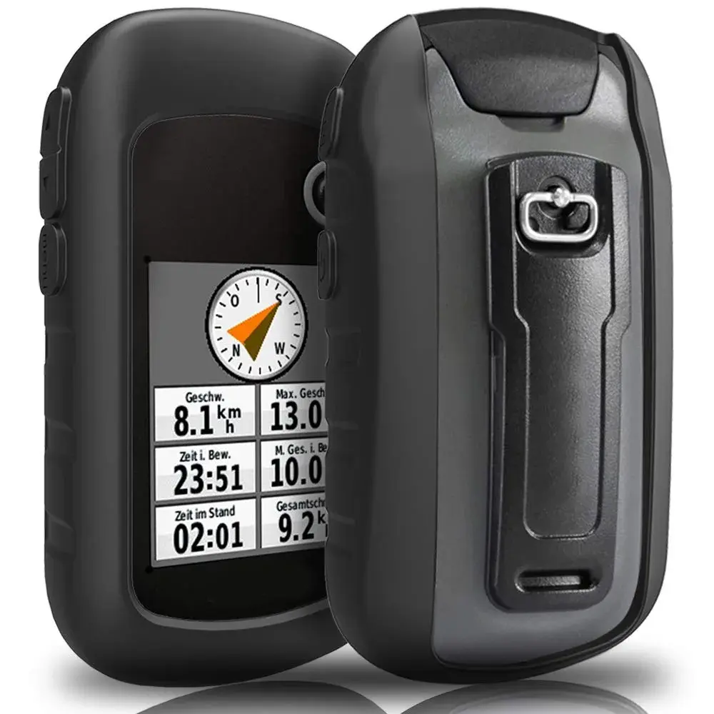 TUSITA Silicone Case for Garmin eTrex 10-32X GPS Navigator | 1-Pack, Black - main product image