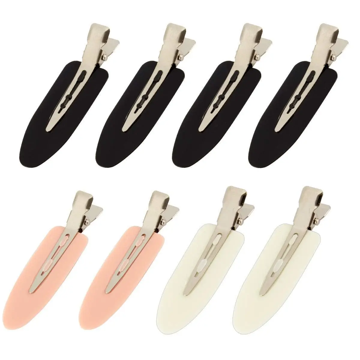MADHOLLY 8Pcs Creaseless Hair Clips for Women Styling, 2.4*0.8inch | No Crease No Bend Hair Accessories - main product image