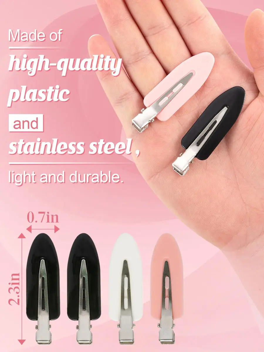 MADHOLLY 8Pcs Creaseless Hair Clips for Women Styling, 2.4*0.8inch | No Crease No Bend Hair Accessories - view 4