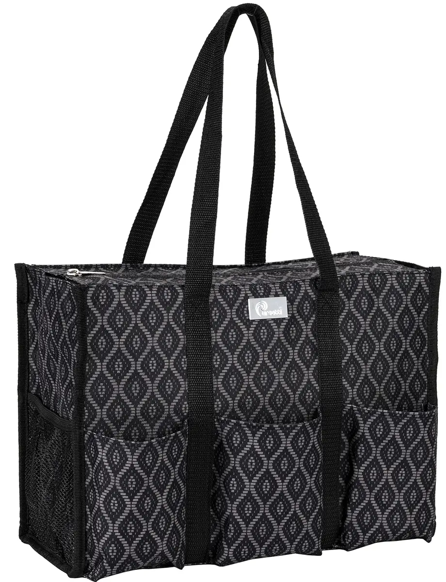 Pursetti Large Utility Tote with Pockets & Compartments | Stylish Organizer for Women & Professionals - main product image