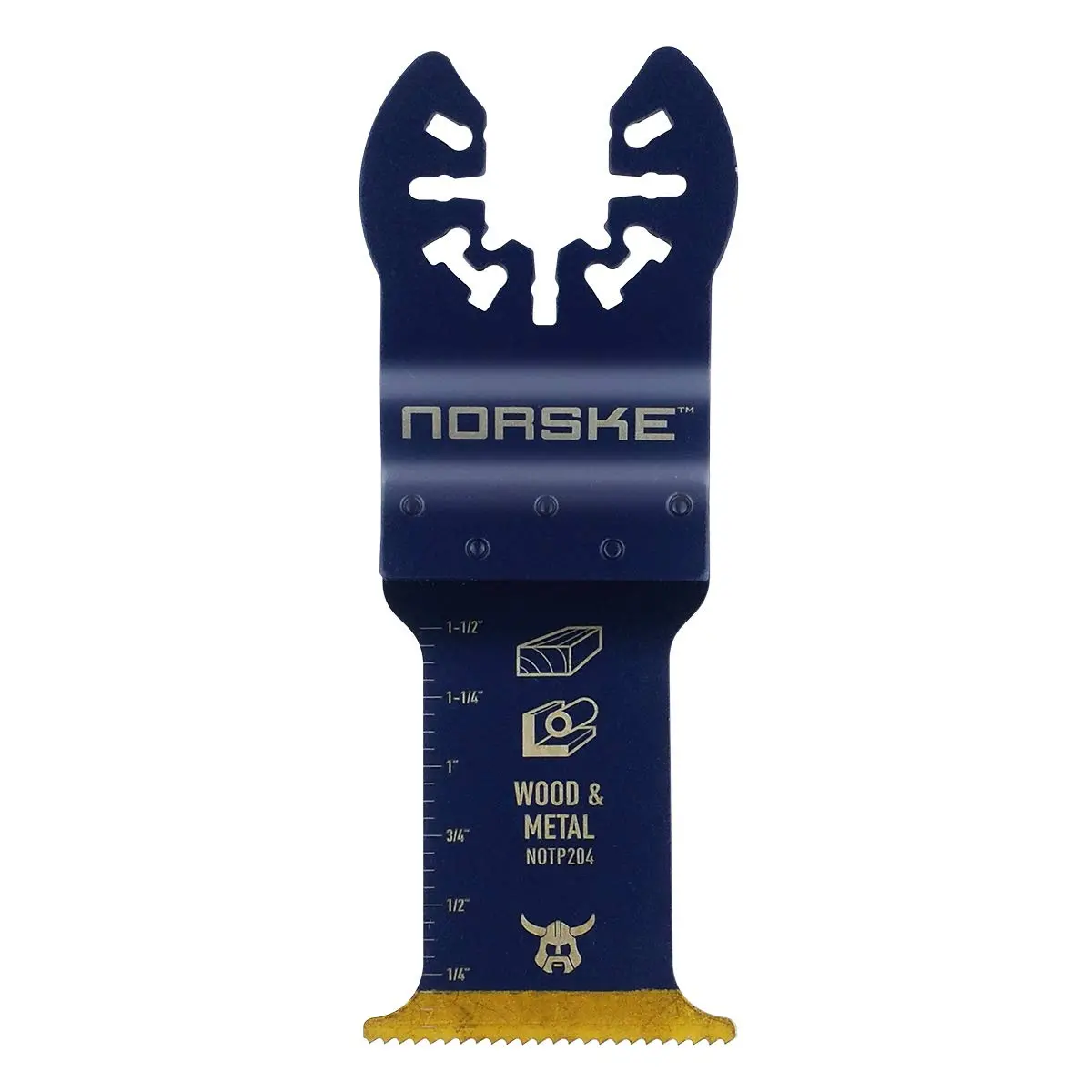 Norske Tools NOTP204 Titanium Metal Flush Cut Blade 1-1/4 inch | Durable Metal Cutting Accessory - main product image