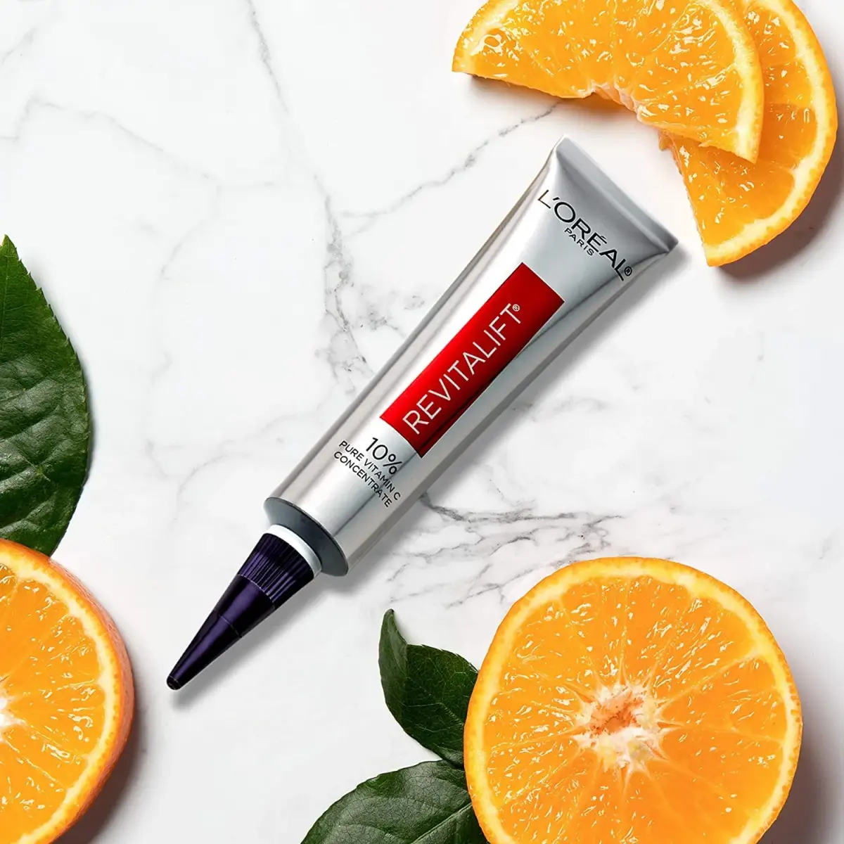 L'Oreal Paris Revitalift 10% Pure Vitamin C Face Serum 30ml (1 Fl Oz) | Dermatologist Validated for Brighter Skin - view 6