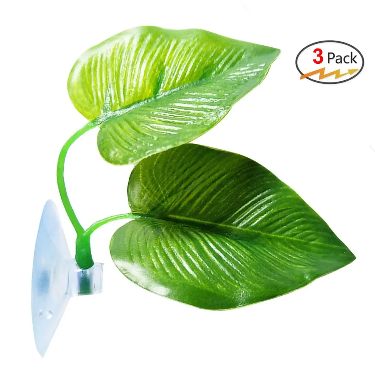 CousDUoBe 3 Pack Betta Fish Leaf Pad Hammock | Simulates Natural Habitat for Betta Health - view 6