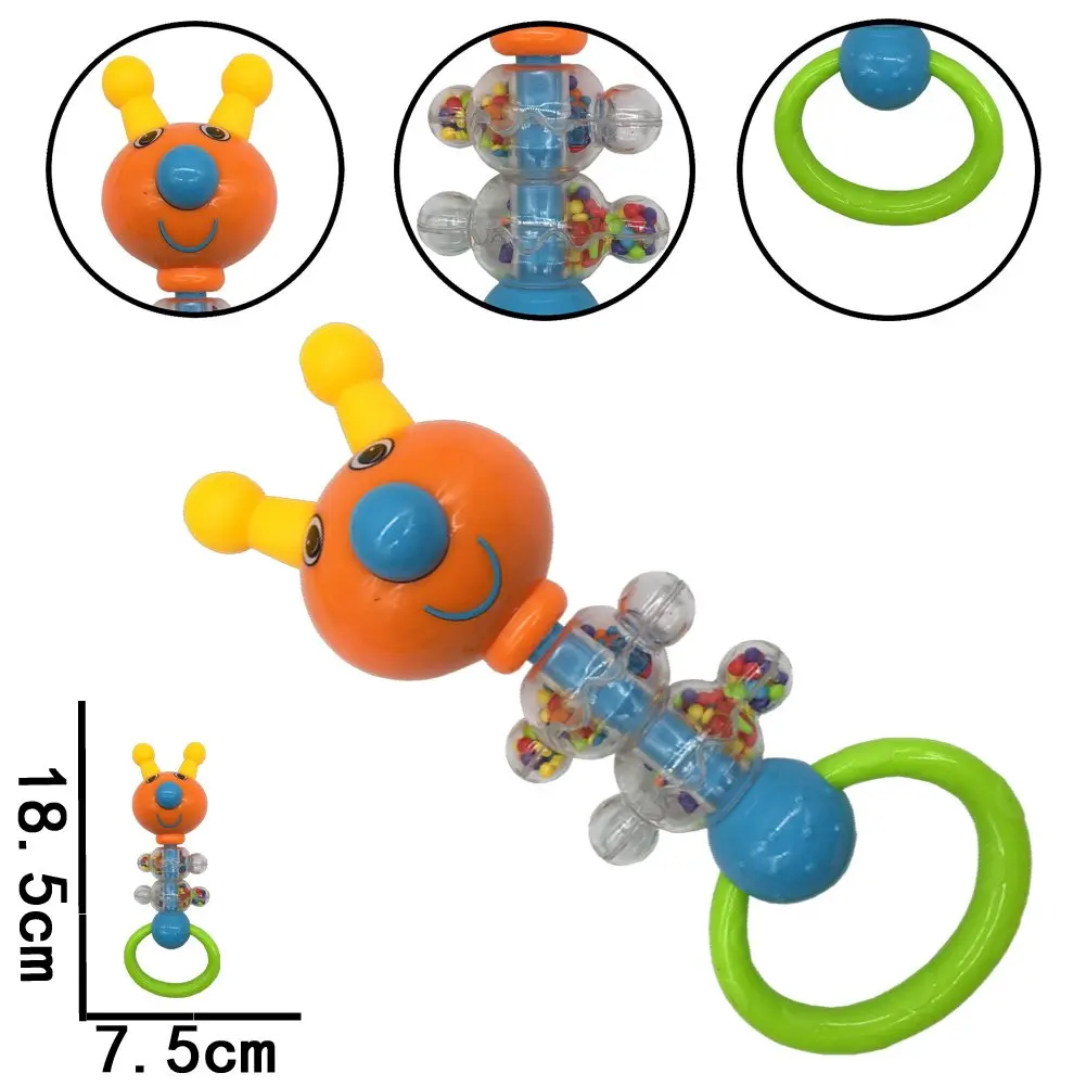 AIVIAI 9pcs Baby First Rattle Teether Toy Gift Set with Storage Box | BPA-Free, Colorful & Safe for Newborns - view 8