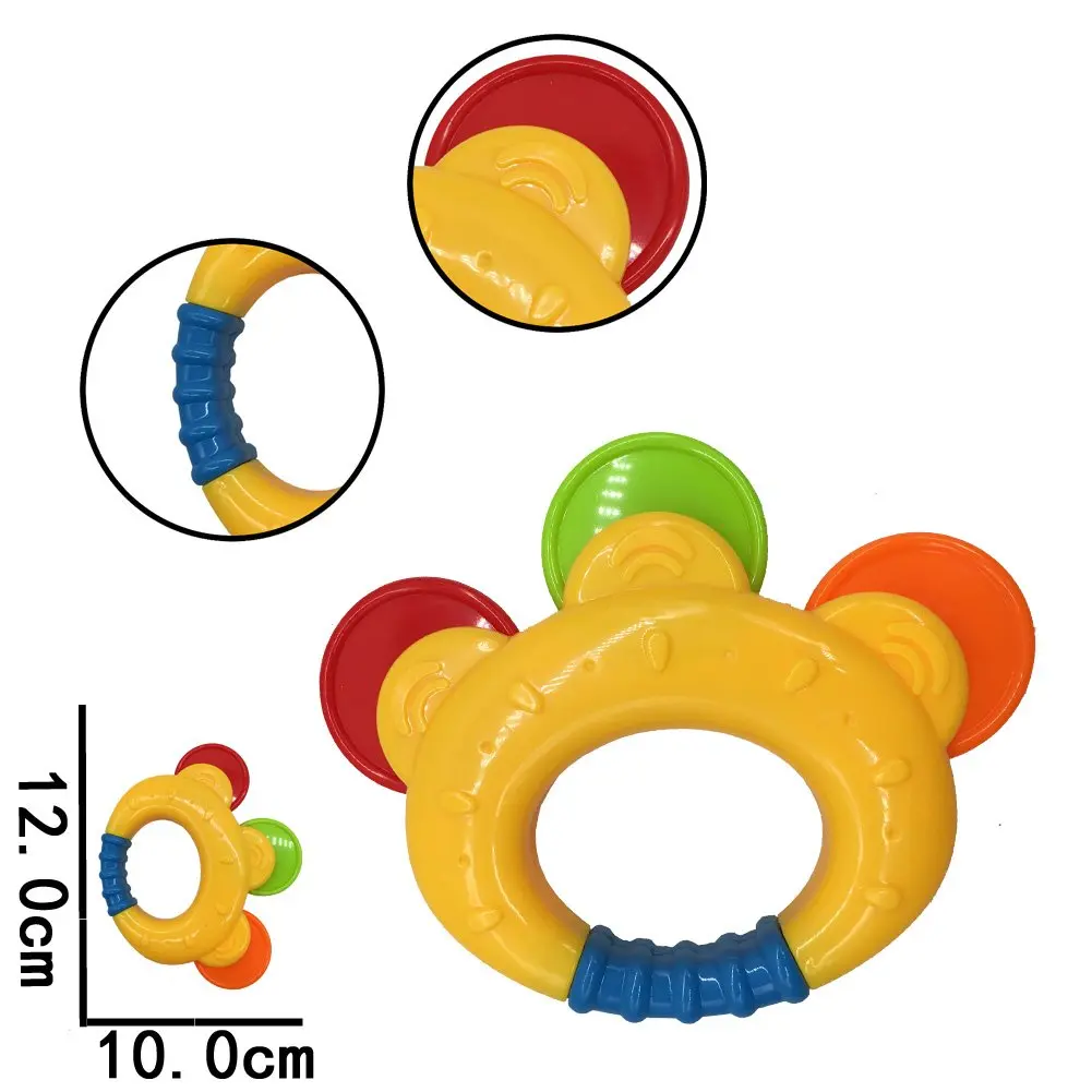 AIVIAI 9pcs Baby First Rattle Teether Toy Gift Set with Storage Box | BPA-Free, Colorful & Safe for Newborns - view 9