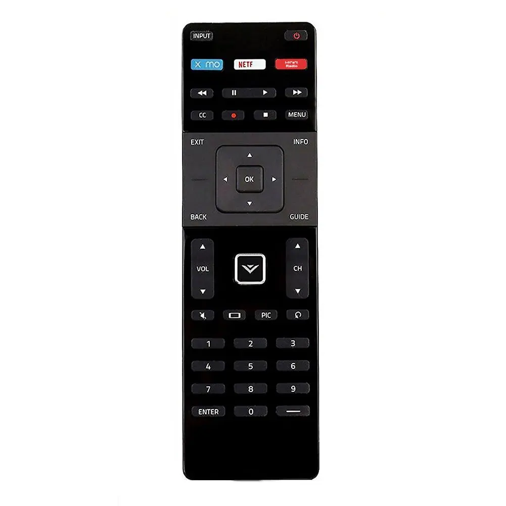 ZdalaMit XRT122 Replacement Remote Control for Vizio TV D50-E1 D65-E0 D43-E2 | No programming needed, alkaline batteries required - view 2