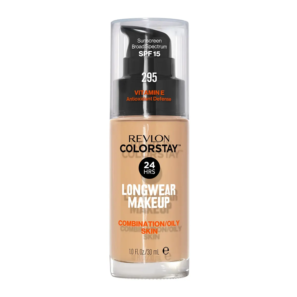 Revlon Colorstay 295 Dune Foundation for Combination/Oily Skin, 30ml | 24-Hour Wear - main product image