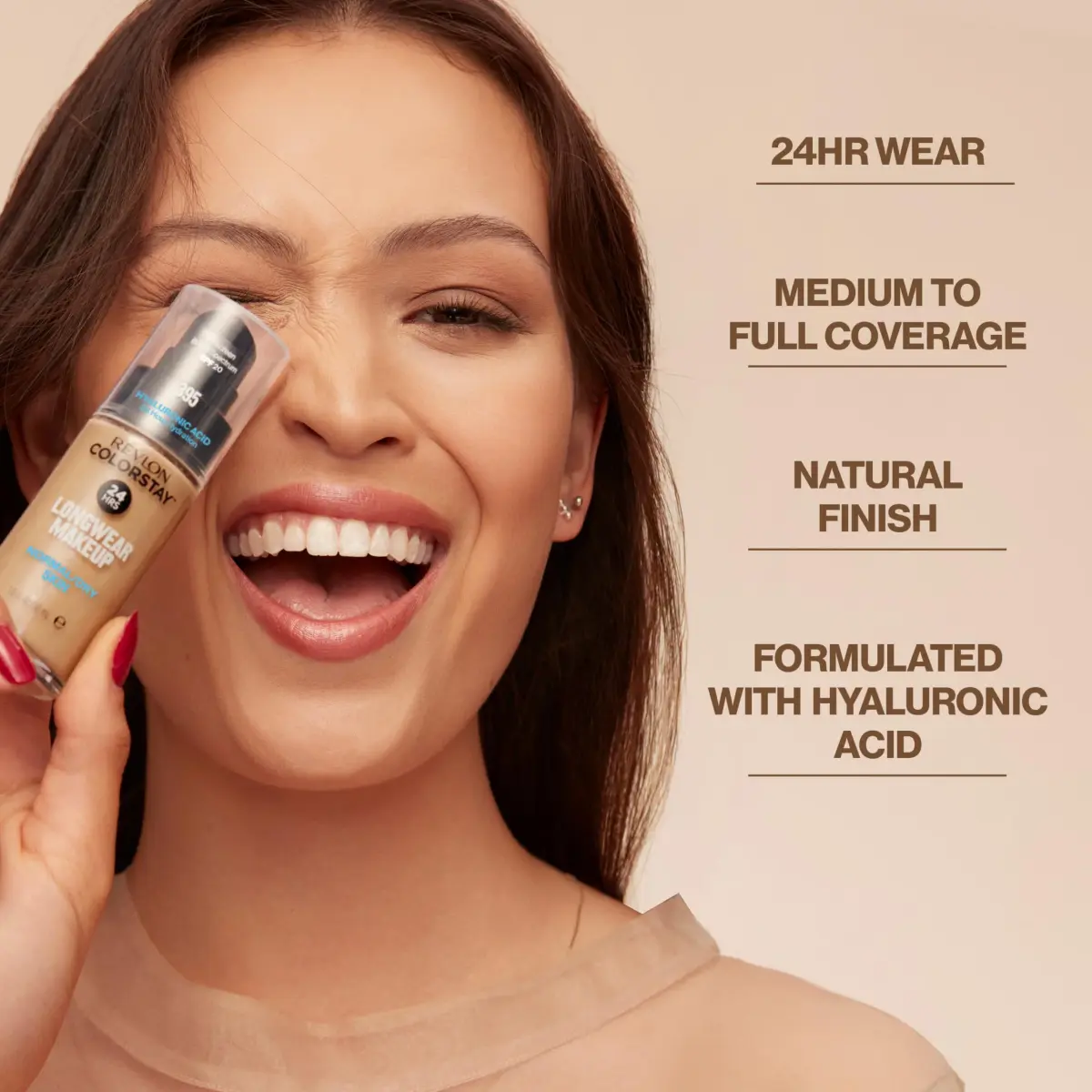 REVLON ColorStay 510 Pecan Longwear Makeup for Normal/Dry Skin, 30ml with SPF 20 - view 3