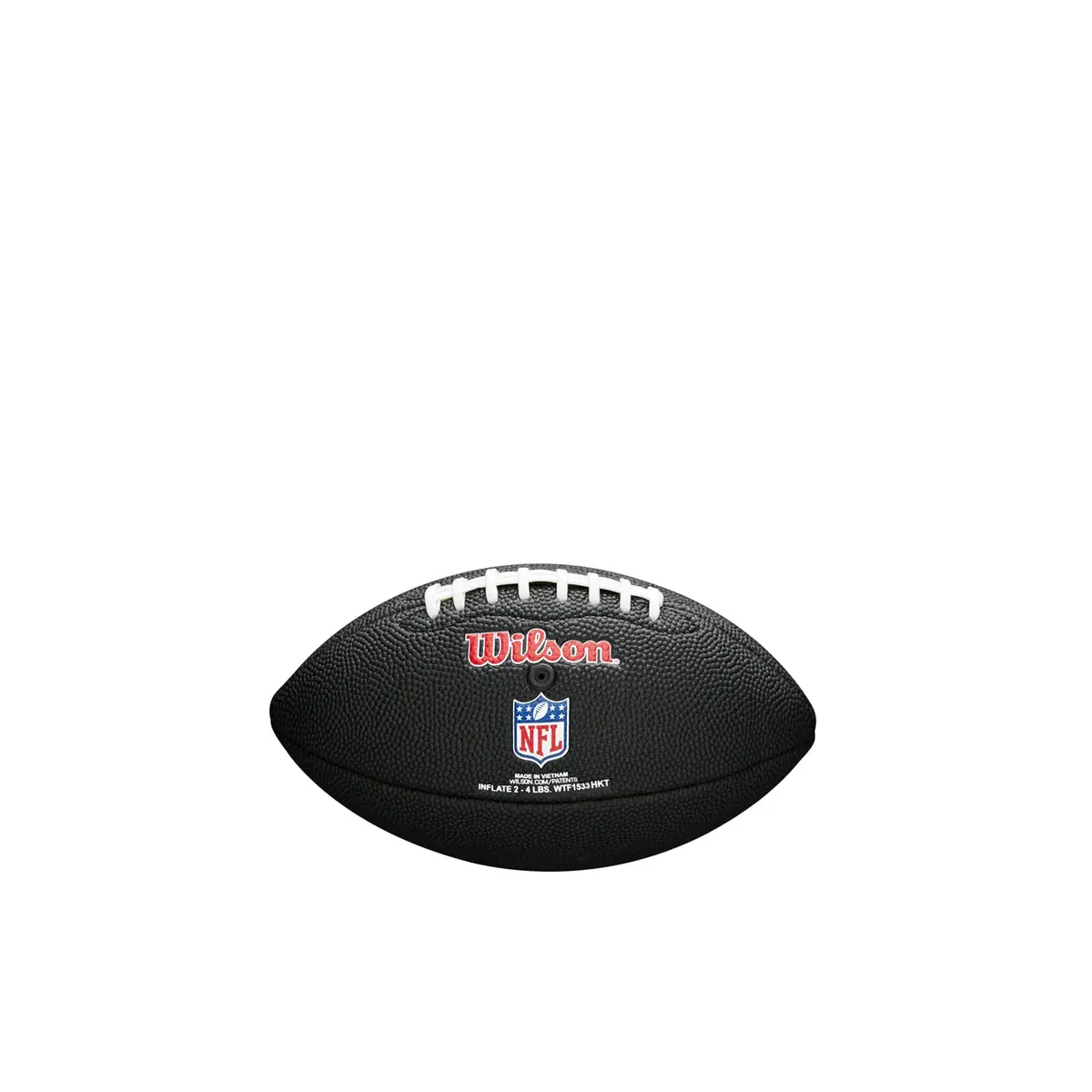 Wilson NFL Baltimore Ravens Mini Logo Football | Soft Touch Composite Cover, Black, Official Size - view 2