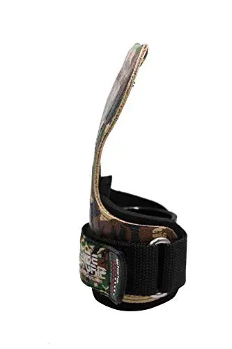Cobra Grips Pro Green Camo Rubber Weight Lifting Gloves with Wrist Wraps - 5.5-8.75" Wrist Size - view 4